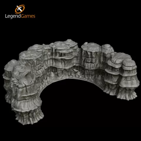 LegendGames Cavern U end wall by Legend Games