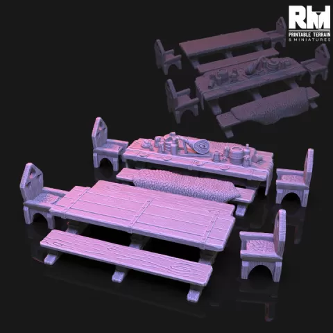 Tempest Hold Great Hall Accessories by RMPrintable