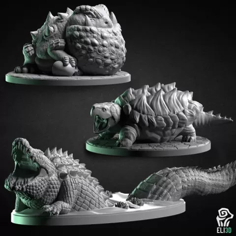 Reptile Bundle by ELI 3D