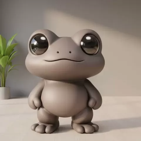 Frog - The calm moon