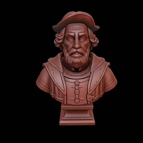 Christopher Columbus Bust