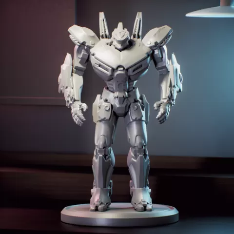 Pacific Rim - Jaegers - Gipsy Avenger Warrior - Mecha Meka Robot - Mech Miniatures - Heavy Mech