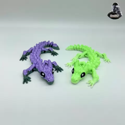 Baby Bull Dragon - Flexi - Print in Place - No Supports - Fantasy