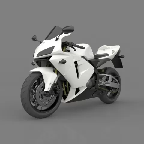 Sport Bike 600RR 2003-2005 Ready to Print by demis sarda