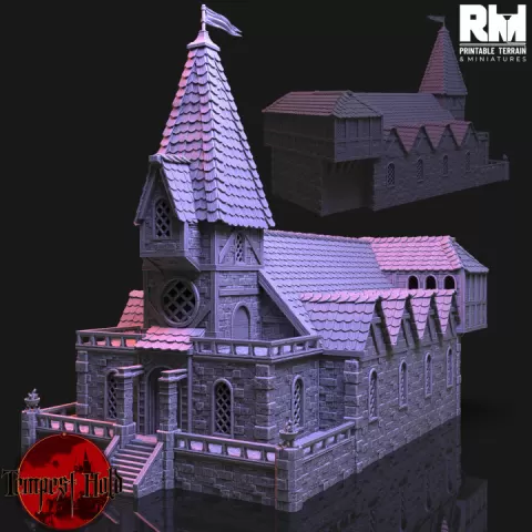 Tempest Hold Great Hall by RMPrintable