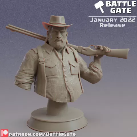 HUNTER BUST (Free) by Battle Gate