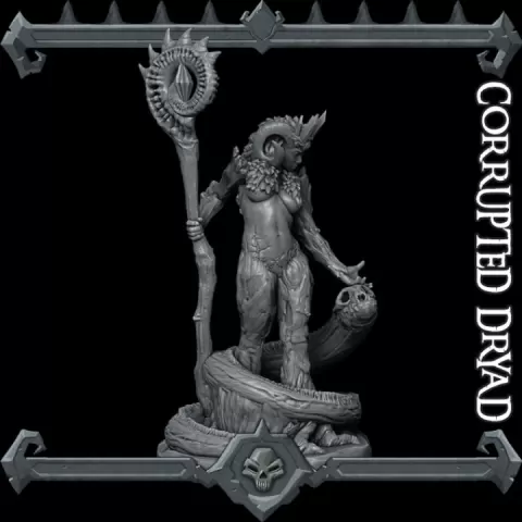 Corrupted Dryad by RocketPigGames