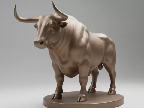 Bull / Stier - Brainbits3D