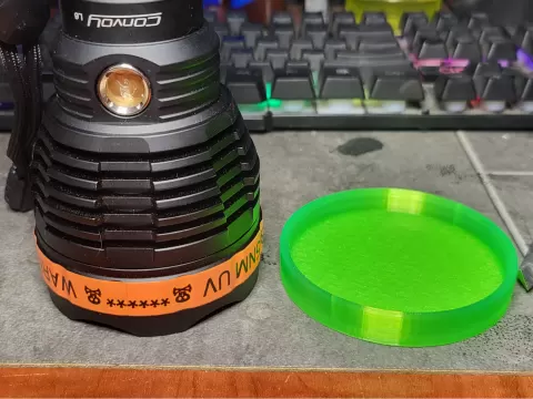 Lens Cap for Convoy L6 Flashlight