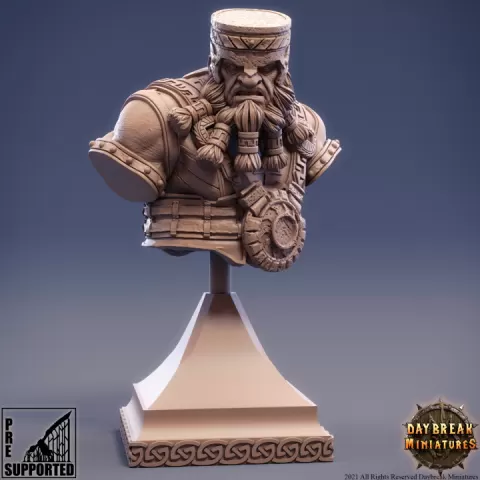 Kingan Krust - BUST by Daybreak Miniatures