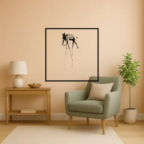 Salvador Dali Salvador Dali The Swans Reflecting Elephants Wall Art Framed