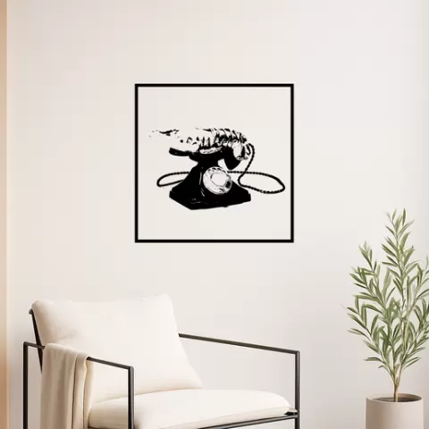 Salvador Dali Salvador Dali The Lobster Telephone Wall Art Framed