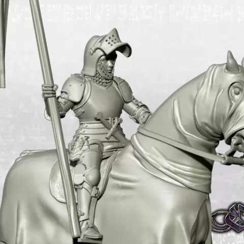 "Joan of Arc - on horse - Jeanne (2019)" by Ezipion Digital Store