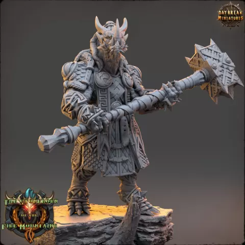 Goshenite Neverguesser - The Stoneborn of the Fire Mountains by Daybreak Miniatures