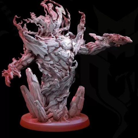 Greater Fire Elemental by Mini Monster Mayhem