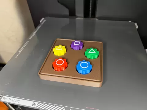 Squid Games Gonggi With Base