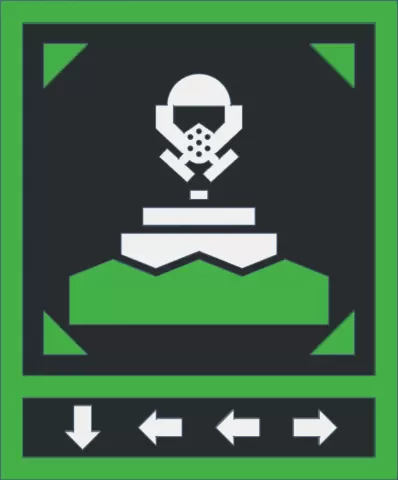 Helldivers 2 Stratagem Plaque (Gas Mines)