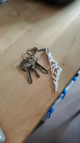 Climbing kaychain