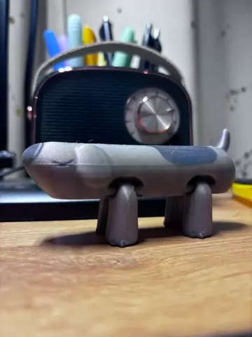 Bluey "Long Dog" with Flexi Legs – Print-in-Place Articulated Fidget, No Supports Needed