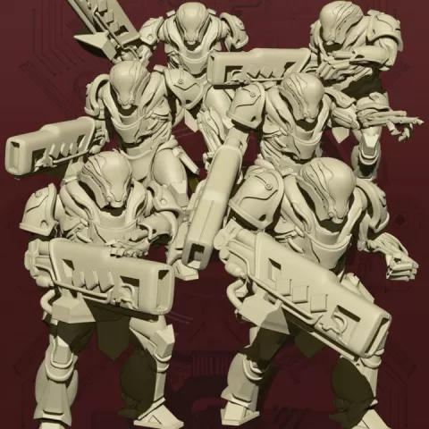 (Centauri) Infernal Soldier - Full Collection by Studio Sol Union