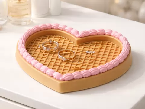 Waffle Jewelry Tray