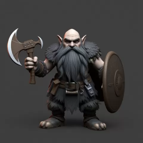 The Dwarven Warrior