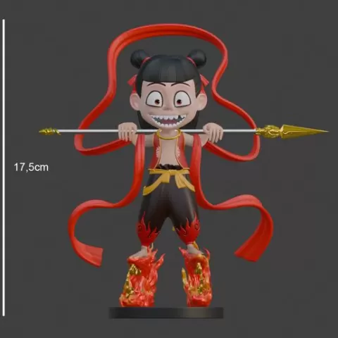 Ne Zha 3D STL