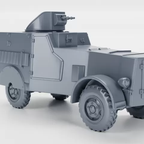 LP4 Bandicoot Armoured Car (Australia + New Zealand, WW2) by Wargame3d