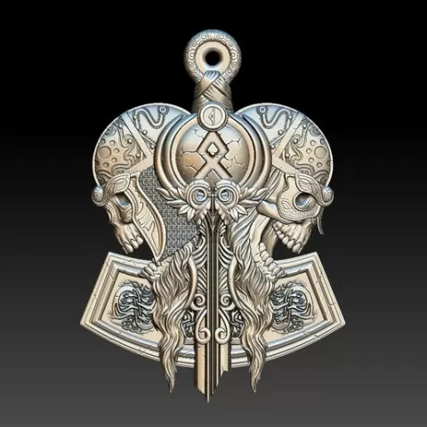 HM Kelt Viking Keychain 03