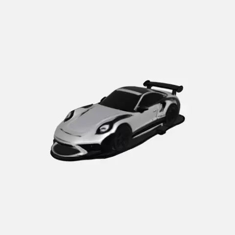 Porsche GT Car 3D Model