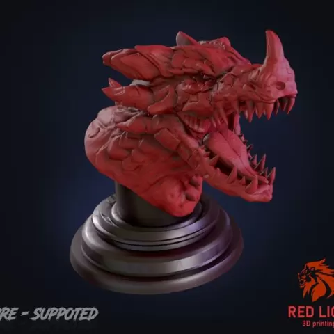 Western Dragon Head