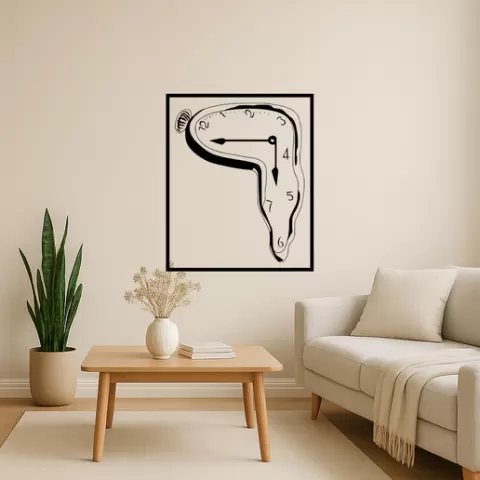 Salvador Dali Salvador Dali The Melting Watches Wall Art Framed