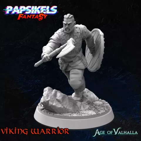 VIKING WARRIOR by PAPSIKELS MINIATURES