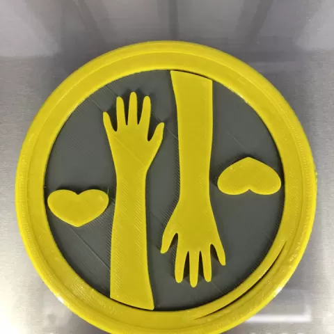 Coaster 'helping hands' by raimonvibe
