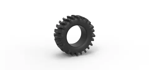 Offroad tire 85 Scale 1:25 - 3DTechDesign