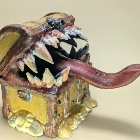 Mimic Treasure Chest (DND / TTRPG)