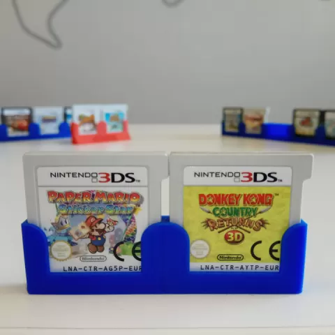 Protective Nintendo DS Cases with Desk or Shelf Mount! The Whole Family!!! by Olivier Carli