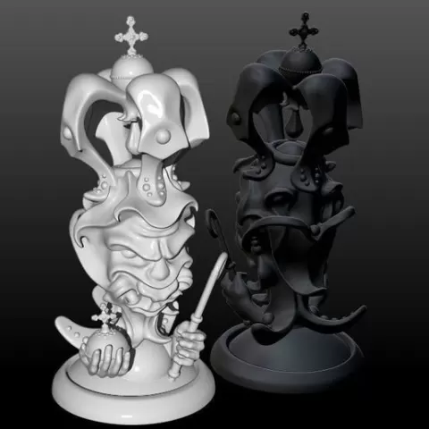 Fantasy Chess Set