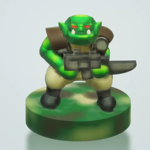 epic 6mm remake: space ork boyz