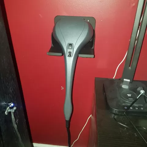 Wall mount for massager by Michael Gamble