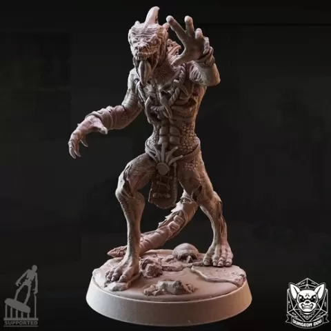 Lizard Zombie - A