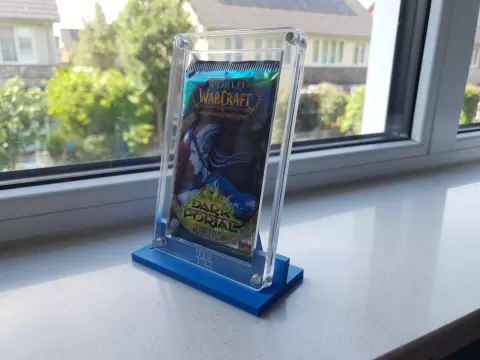 TCG Booster Pack Display Stand (The Acrylic Box)