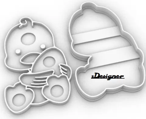 EASTER FLEA COOKIE CUTTER