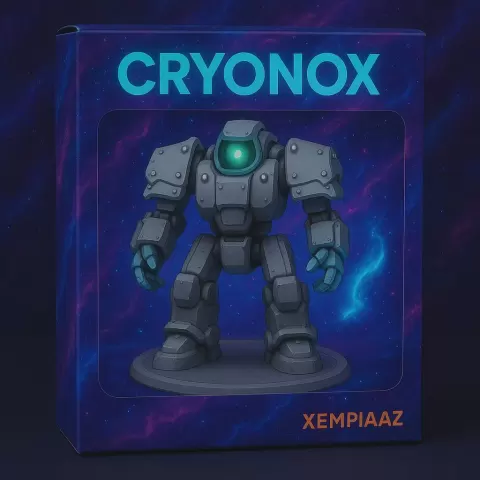 Xempiaaz Robot - Cryonox front - Xempiaaz
