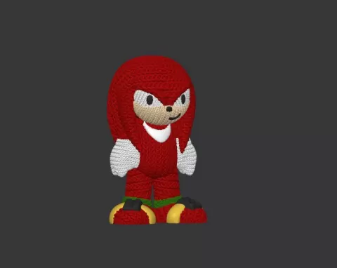 Knitted Knuckles - Ghost Gremlin