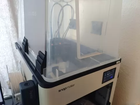 Snapmaker U1 Top Cover with Vent Opening for IKEA Samla and Walmart Sterilite v4