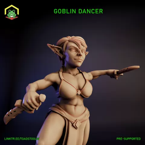 Goblin dancer by The Toadstool Weaver