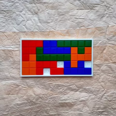 Calendar puzzle first version