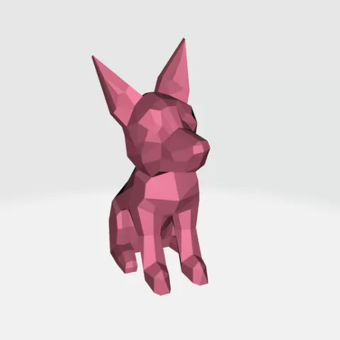 Low Poly Puppy