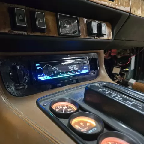 Jaguar XJS Single DIN Dash Panel